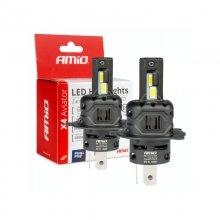 ΛΑΜΠΑ H4 12V 44W 6.500K 3936LM CSP LED FULL CAN-BUS