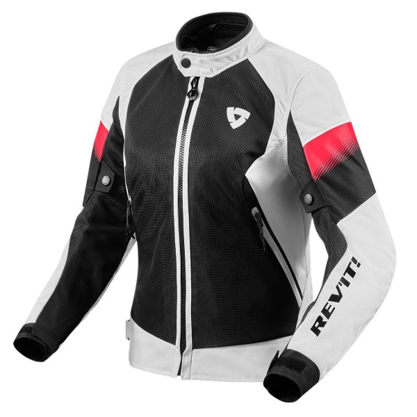 Μπουφάν Μηχανής Γυναικείο Revit CONTROL AIR H2O 3050 Άσπρο-Μαύρο