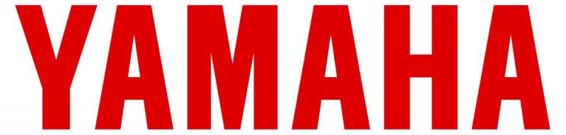 Αυτοκόλλητο Yamaha Μεγάλο ζευγάρι Κόκκινο