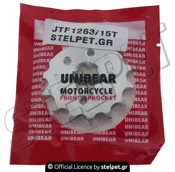 Γρανάζι κίνησης εμπρός Yamaha Crypton/ Crypton-R/ F1ZR/ Z-125 JTF 1263.15 Unibear