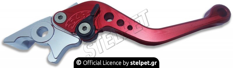 Μανέτα φρένου Yamaha Crypton-X 135 ρυθμιζόμενη αλουμινίου κόκκινη Ride It