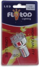 Λάμπα στοπ led κόκκινη 1P21/5W 1157