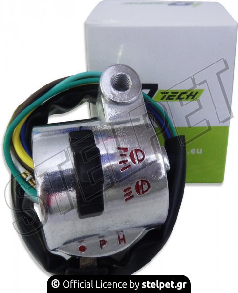 Διακόπτης τιμονιού (σκρίπ) αριστερός Honda C50C 12V iQ-TECH