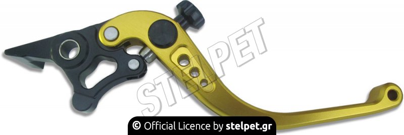 Ρυθμιζόμενη μανέτα Crypton / Supra χρυσή Apido 