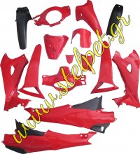 Κοστούμι Honda Innova 125 κόκκινο OOH