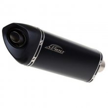 Τελικό εξάτμισης APIDO M-1375 TRIOVAL Μαύρο 450mm