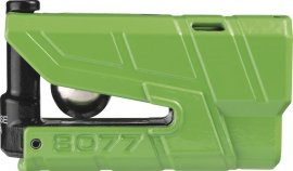 Κλειδαριά δισκόφρενου με συναγερμό Abus Granit Detecto X-plus 8077 GD πράσινη