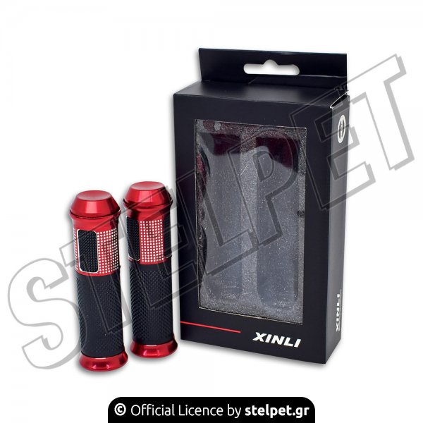 Χειρολαβές Xinli XL-285H με μικρά αντίβαρα Κόκκινες