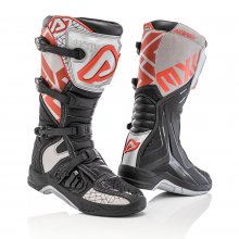 Μπότες μηχανής X-TEAM μαύρο-γκρι ACERBIS