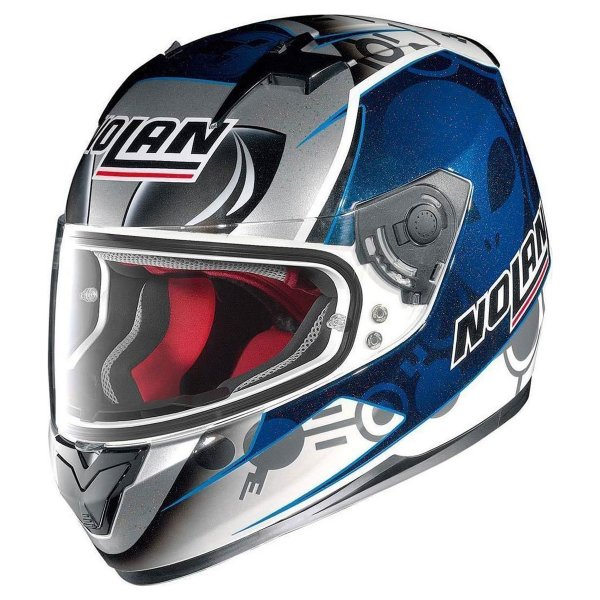 Κράνος Nolan N64 Gemini Replica E.Bastianini Metal White 