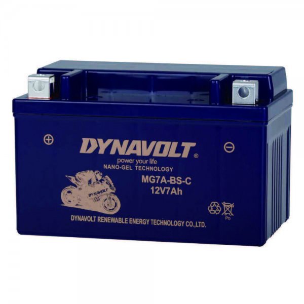 ΜΠΑΤΑΡΙΑ YTX7A BS MG7A-BS-C NANOGEL 235CA 125CCA DYNAVOLT