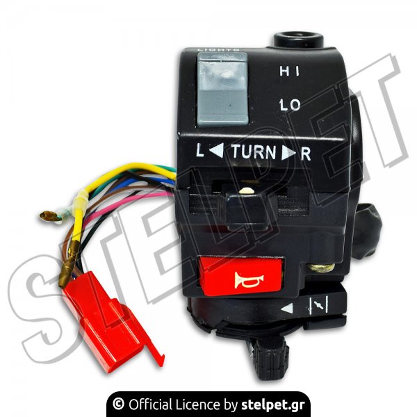 Διακόπτης τιμονιού (σκριπ) αριστερός Yamaha Crypton-R 105 / 115 Heiwa