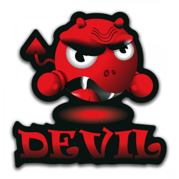 Αυτοκόλλητο Devil Print 5001P