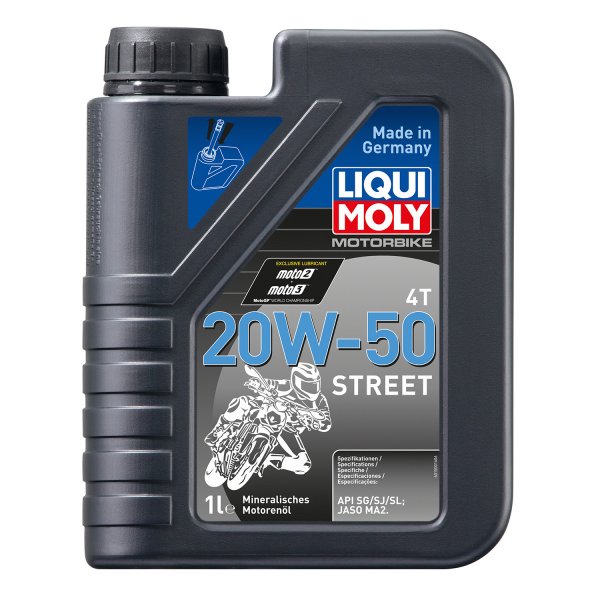 Λιπαντικό Liqui Moly Street 4T 20W50 1lt