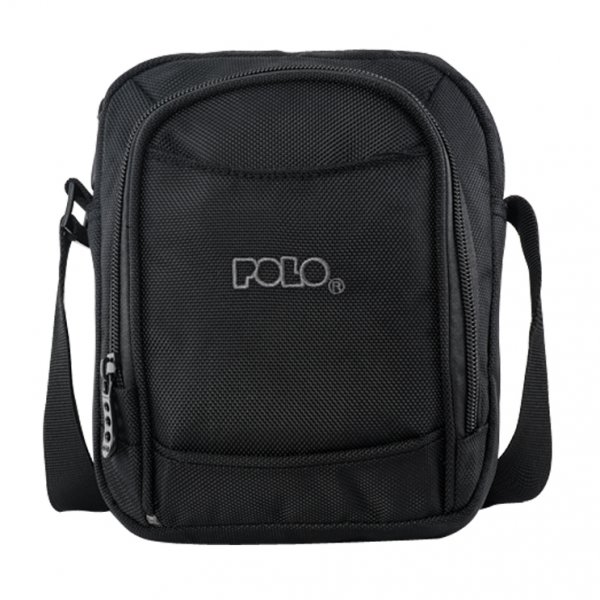 Τσαντάκι ώμου Polo Vertical small μαύρο 9-07-070