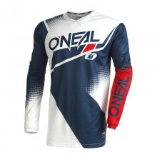 Μπλούζα MX Element RACEWARE V.22 O'NEAL Μπλε/Κόκκινο/Άσπρο