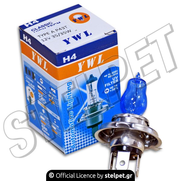 Λάμπα HS1 12V 35/35W cool blue YWL