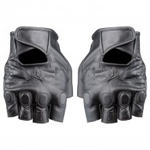 Γάντια μηχανής Nordcode Raw Real Leather μαύρα