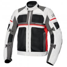 Μπουφάν  μηχανής καλοκαιρινό Spyke Mystraal γκρι/μαύρο