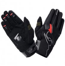 Γάντια μηχανής καλοκαιρινά Spyke Tech Short μαύρα