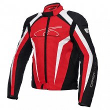 Μπουφάν μηχανής χειμερινό Spyke Corsa GT-R κόκκινο / μαύρο