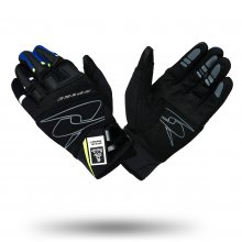 Γάντια μηχανής Spyke Namib Μαύρα Μπλε