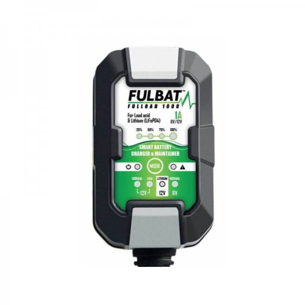 ΦΟΡΤΙΣΤΗΣ ΣΥΝΤΗΡΗΤΗΣ ΜΠΑΤΑΡΙΑΣ 1000 ΓΙΑ ΟΛΕΣ (6-12V 1A) (ΝΕΟ) FULBAT