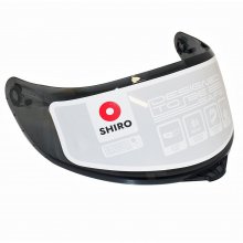 Ζελατίνα κράνους Shiro RAPTOR 1825-00 Φιμέ