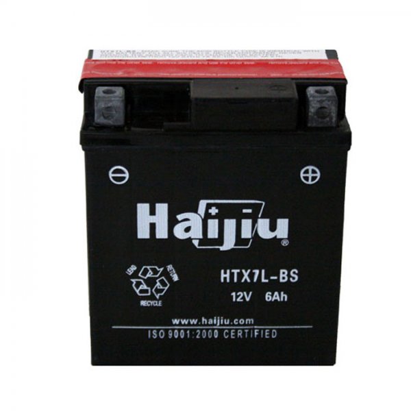 Μπαταρία 6Ah Haijiu YTX7L-BS (HTX7L-BS)