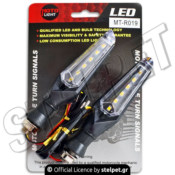 Φλας ζευγάρι led universal MT-R019 STEEL
