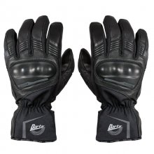 Γάντια μηχανής δερμάτινα Darts Vancouver μαύρα