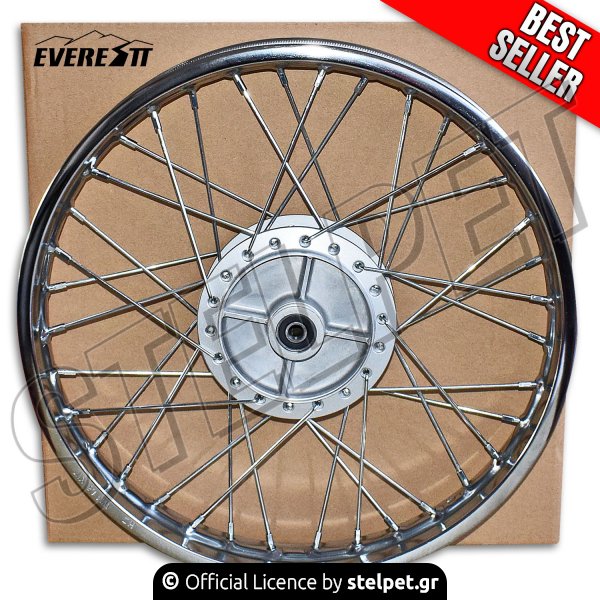 Ζάντα πίσω κομπλέ Honda Innova 125 καρμπυρατέρ / Injection Everestt