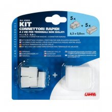 Φίσες για ασφάλειες 6,3X0.8mm Lampa 4505.9-LM