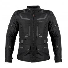 Μπουφάν μηχανής Nordcode ADVENTURE EVO 24 Μαύρο OVERSIZE