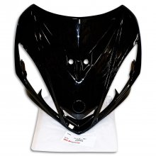 Μάσκα πιρουνιού Yamaha Crypton-X 135 μαύρη HLD