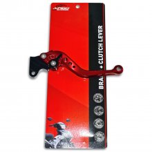 Μανέτα φρένου ρυθμιζόμενη κόκκινη Honda Astrea Grand 100 Apido