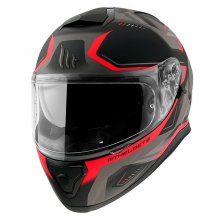  Κράνος MT Thunder 3 SV Turbine C5 Ματ Κόκκινο 