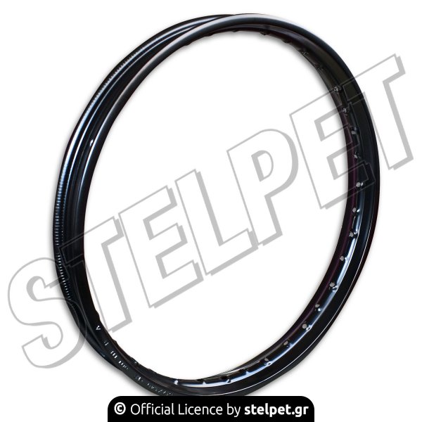Στεφάνι ζάντας εμπρός αλουμινίου 1.40x17 (250x17) μαύρο Union