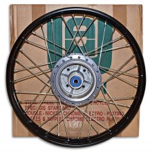 Ζάντα πίσω κομπλέ με μαύρο στεφάνι Yamaha Crypton-R 115 Union