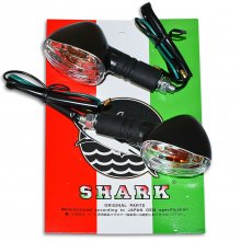 Φλας ζευγάρι μίνι universal 1912 Shark μαύρα-λευκά