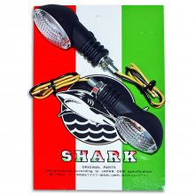 Φλας ζευγάρι μίνι universal κοντά 1911 Shark μαύρα-λευκά