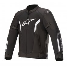 Μπουφάν μηχανής καλοκαιρινό Alpinestars AST V2 Air μαύρο-λευκό