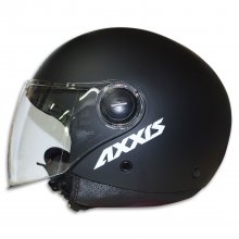 Κράνος jet Axxis Square solid matt black