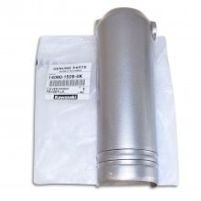 Καπάκι πιρουνιού αριστερό Kawasaki Kaze-R 115 Νέο ασημί Γνήσιο