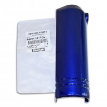 Καπάκι πιρουνιού αριστερό Kawasaki Kaze-R 115 Νέο μπλε Γνήσιο