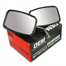 Καθρέπτες ζευγάρι CL375 universal Honda 10mm OEM 