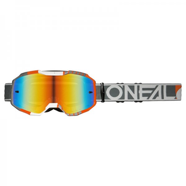 ΓΥΑΛΙΑ ΜΑΣΚΑ MX B-10 DUPLEX V.24 WHITE/GRAY/ORANGE/RED ΙΡΙΔΙΟΥ O'NEAL