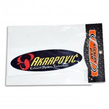 Αυτοκόλλητο Akrapovic σκορπιός οβάλ Stickers Par