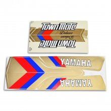 Αυτοκόλλητο σετ Yamaha T50 Townmate χρυσό Stickers Par