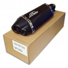 Τελικό εξάτμισης μαύρο universal Φ51 300mm Apido Racing